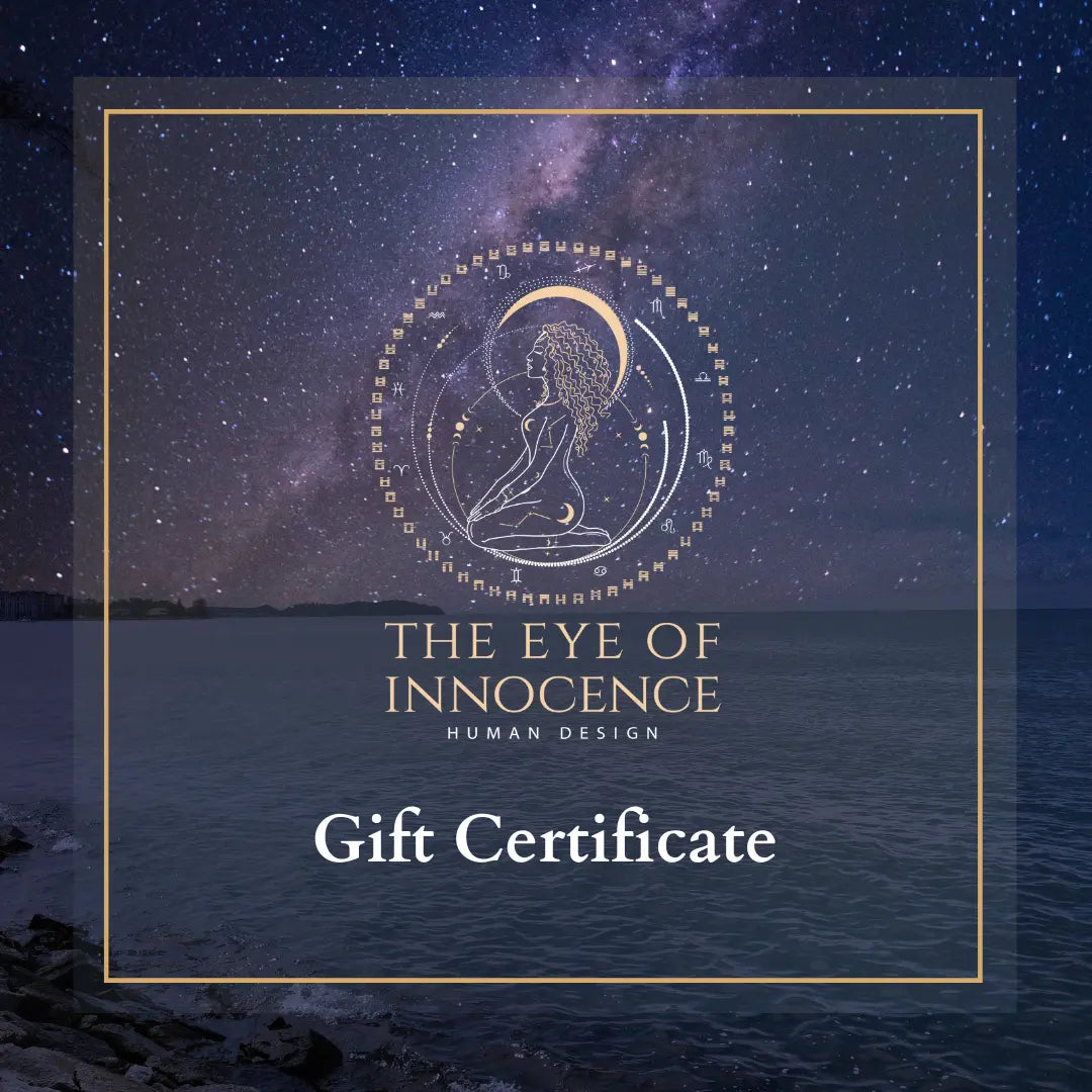 Human Design Gift Certificate