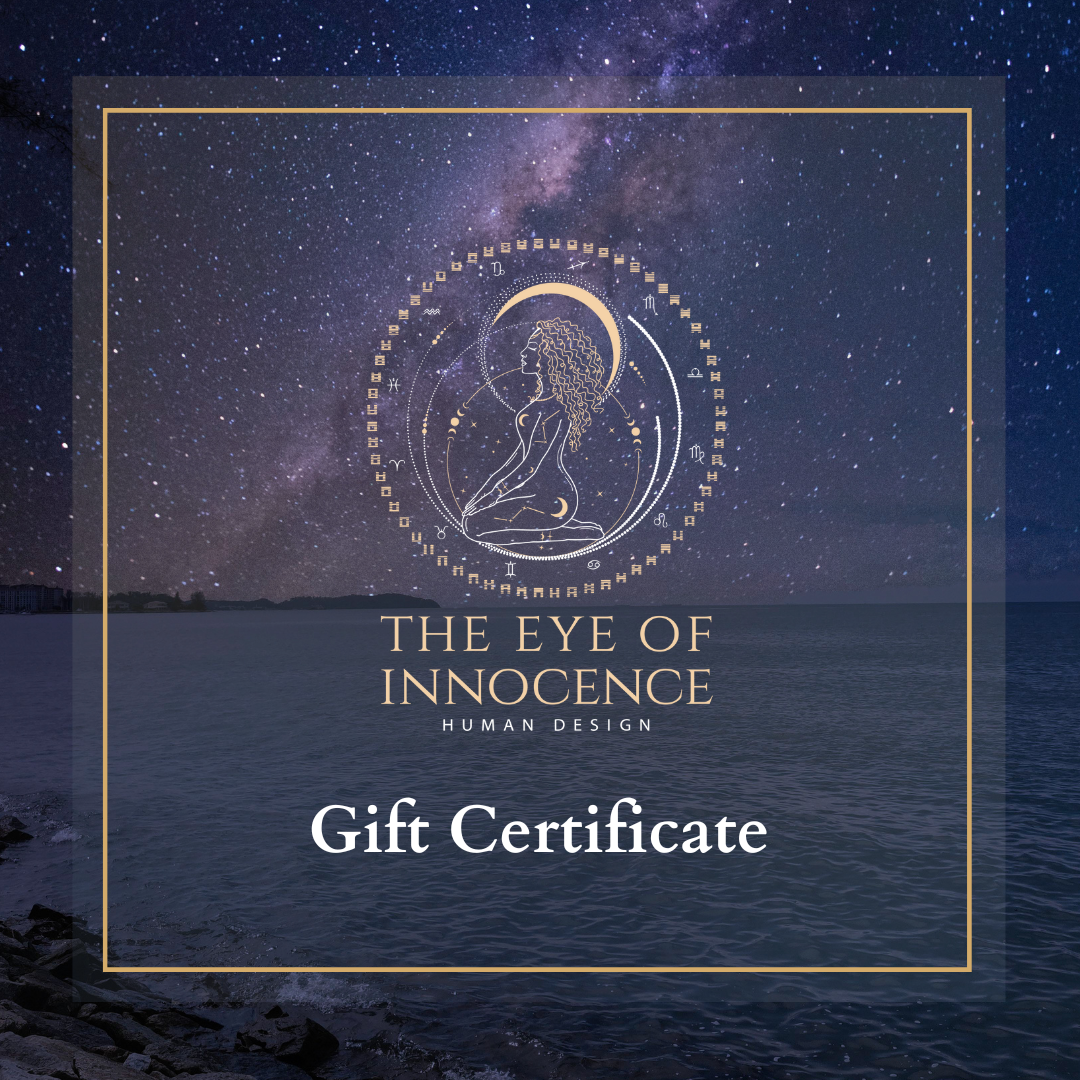 Human Design Gift Certificate 